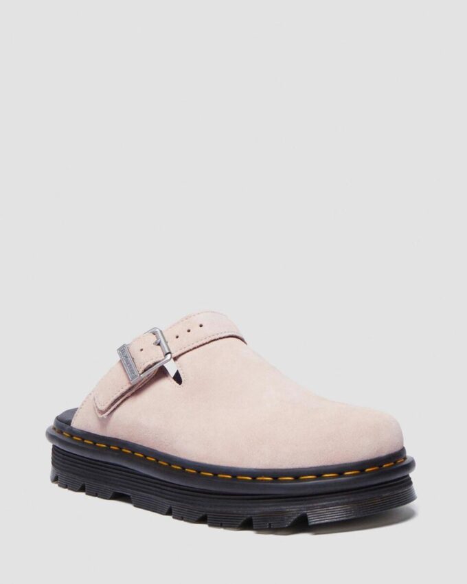 Zebzag Suede Slingback Platform Mules Zebzag Suede Slingback Platform Mules