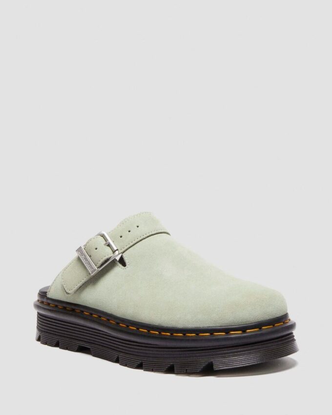 Zebzag Suede Slingback Platform Mules Zebzag Suede Slingback Platform Mules
