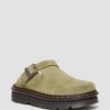 Zebzag Suede Slingback Platform Mules