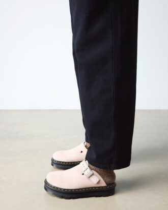 Zebzag Suede Slingback Platform Mules