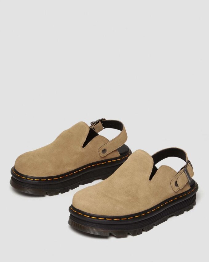 Zebzag Suede Slingback Platform Mules Zebzag Suede Slingback Platform Mules